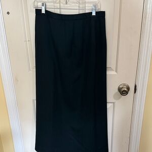 Pendleton Classic Black Midi Skirt.